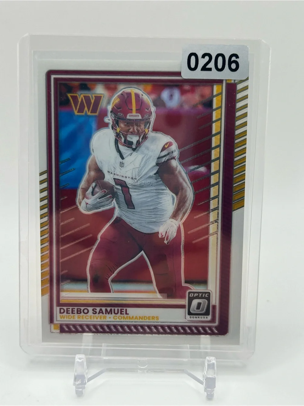 Deebo Samuel Commanders Football Trading Card 🏈